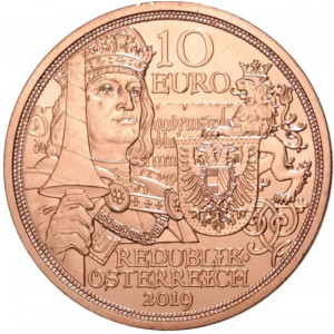 10 Евро Австрия Рыцарские сказки - Рыцарство (2019 года)